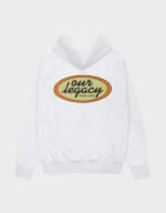 stussy x our legacy oval ash heather hoodie