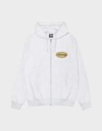 stussy x our legacy oval ash heather pullover hoodie