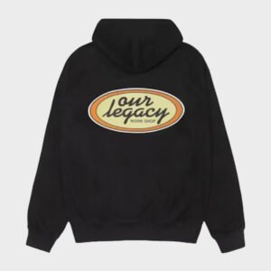 stussy x our legacy work shop oval hoodie