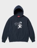 supreme homerun navy hoodie