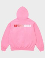 supreme x goodenough pink hoodie