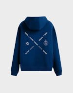 the weeknd psg x xo blue hoodie