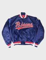 vintage buffalo bisons baseball jacket