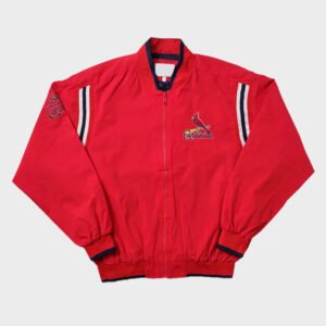 vintage st louis cardinals red jacket