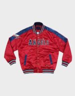 anaheim angels red and navy jacket