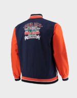 chicago bears navy white team history 20 warm up jacket