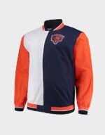chicago bears team history 20 warm up jacket