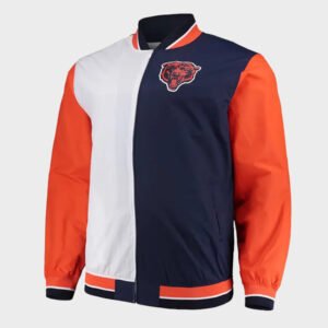 chicago bears team history 20 warm up jacket