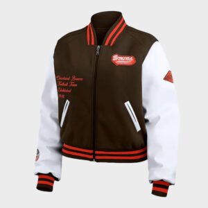 cleveland browns varsity jacket