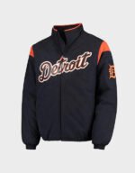 detroit tigers on field thermal black jacket
