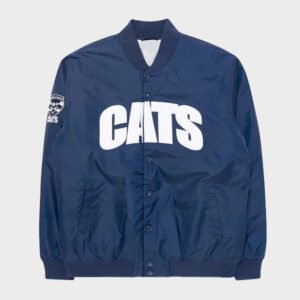 geelong cats navy bomber jacket