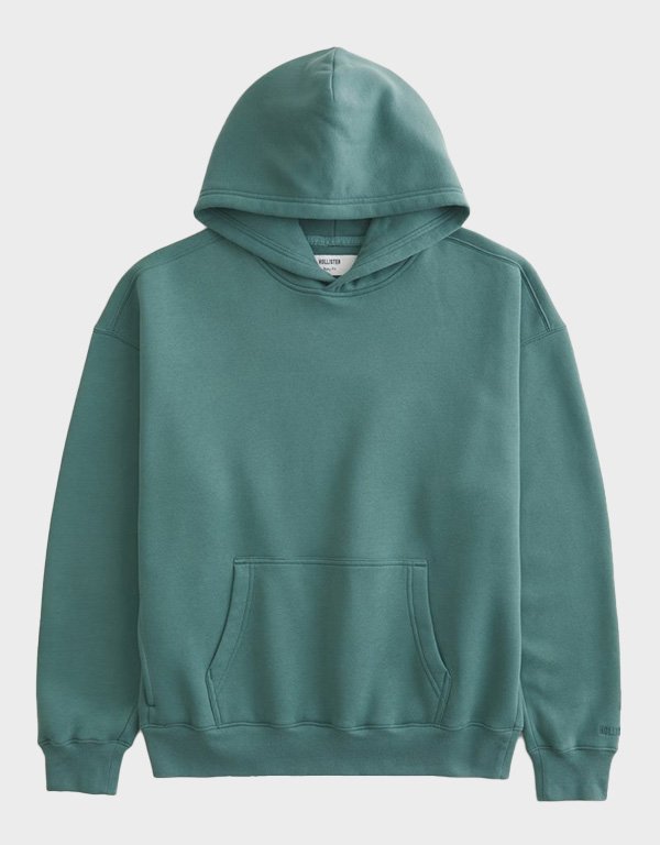 hollister boxy faded teal hoodie hollister boxy faded teal hoodie