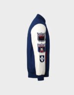 melbourne demons collegiate navy and white varsity jacket