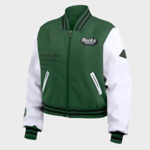 milwaukee bucks varsity jacket