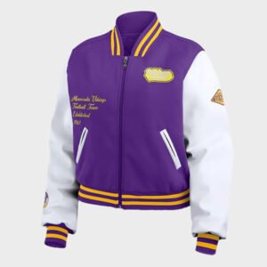 minnesota vikings varsity jacket