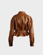 nyc street kate hudson leather jacket