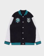 port adelaide varsity fleece jacket