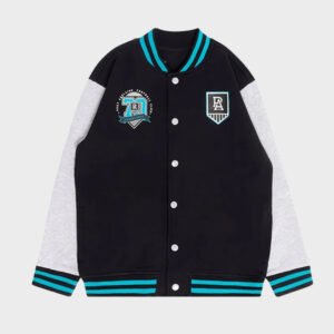 port adelaide varsity fleece jacket