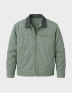 ray bronson green cotton jacket