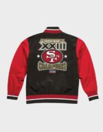 san francisco 49ers warm up team history jacket