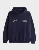 seattle seahawks graphic popover hoodie