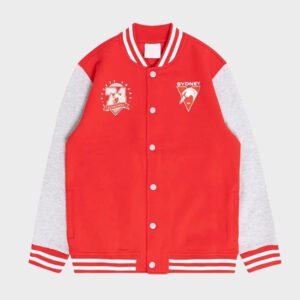 sydney swans varsity fleece jacket