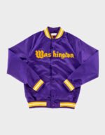 washington huskies retro lightweight jacket