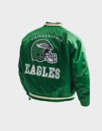 abercrombie philadelphia eagles varsity bomber jacket