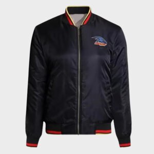 adelaide crows black bomber jacket