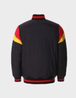 adelaide crows varsity black nylon jacket