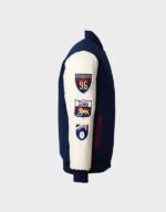brisbane lions collegiate navy and white varsity jacket