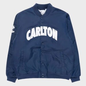 carlton blues navy bomber jacket
