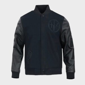 chicago sky triple varsity jacket