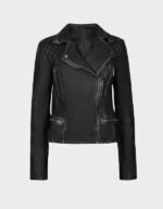 ginny & georgia s03 brianne howey leather jacket