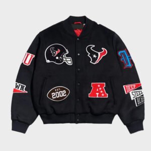 houston texans pennant wool jacket