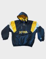 iowa hawkeyes pullover jacket