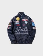 kith racing navy jacket