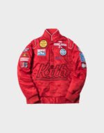 kith racing red jacket