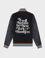 mariska hargitay new york knicks nowwhere varsity jacket