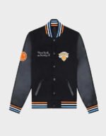 mariska hargitay new york knicks varsity jacket