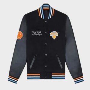 mariska hargitay new york knicks varsity jacket