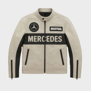 mercedes real leather jacket
