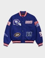 new york giants pennant wool jacket