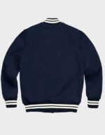 ovo drake team blue wool varsity jacket