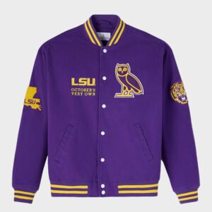 ovo lsu tigers varsity jacket