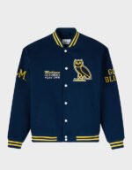 ovo michigan wolverines varsity jacket