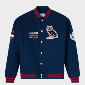 ovo uconn huskies varsity jacket