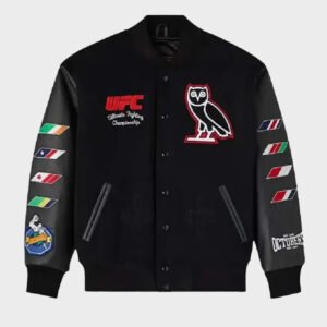 ovo ufc championship varsity jacket