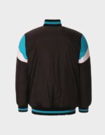 port adelaide fan black varsity jacket