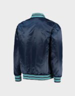 seattle mariners navy the diamond satin jacket